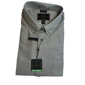 Jos A Bank Tailored Fit Long Sleeve Shirt